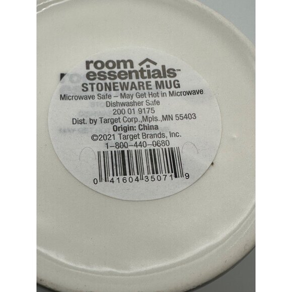 Room Essentials Stoneware Be Kind Mugs Set Of 2 Microwave & Dishwasher Safe NIB - Picture 6 of 9